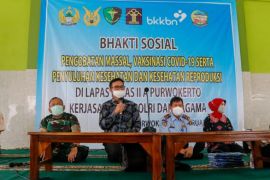 BKKBN gelar layanan kesehatan di Lapas Kelas II A Purwokerto Banyumas