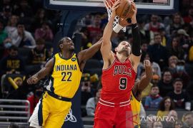 Chicago Bulls atasi 42 poin Caris LeVert untuk mengalahkan Pacers