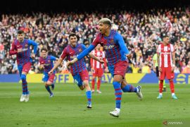 Pemain Barcelona Araujo minta maaf atas sikapnya ketika lawan Espanyol