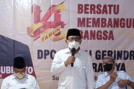 Gerindra Surabaya instruksikan kader jalankan tiga program kerakyatan
