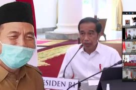 Bupati Merangin ikuti arahan Presiden hadapi lonjakan kasus COVID-19