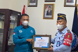 Berantas dan cegah peredaran narkoba, BNNK Pasaman Barat berikan penghargaan kepada Lapas Talu