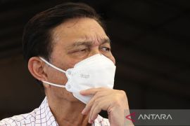 Luhut: Meski kasus meningkat, perawatan RS lebih rendah dari delta