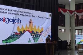 Lampung luncurkan aplikasi sistem ketenagakerjaan Si Gajah