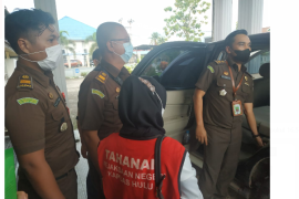 Kejaksaan tahan Direktur CV Abadi Jaya terkait Tipikor Terminal Bunut Hilir