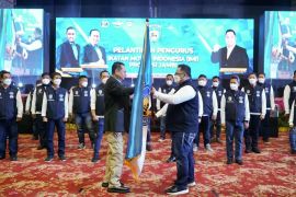 Bambang Soesatyo lantik Guntur Muchtar Ketua IMI Jambi