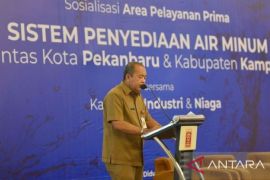 Pemrov Riau bangun SPAM Pekanbaru-Kampar kapasitas 1.000 liter/detik, penuhi kebutuhan air bersih warga