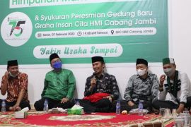 Ketua DPRD hadiri peresmian gedung baru HMI Cabang Jambi