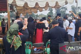 Pemakaman Anak Gubernur Kaltara Secara Militer di Jakarta