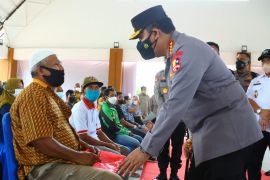 Tinjau vaksinasi, Kapolri minta Forkopimda Babel perkuat pencegahan COVID-19
