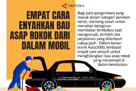 EMPAT CARA ENYAHKAN BAU ASAP ROKOK DARI DALAM MOBIL
