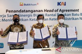 PLN gandeng Bukit Asam dan KAI jaga keamanan suplai batu bara berkelanjutan