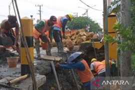 BBPJN perbaiki tebing jalan nasional longsor di Pamekasan