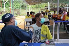 Ribuan karyawan BKP-BTR ikut vaksin booster, cegah penyebaran COVID -19