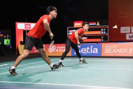 Empat ganda putra wakili Indonesia di perempat final All England