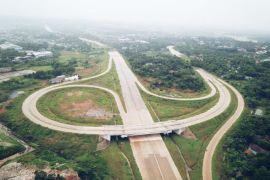 Progres Tol Cimanggis-Cibitung capai 75,59 persen
