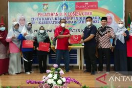 432 guru PAUD di Kampar ikut pelatihan dan lomba guru kreatif