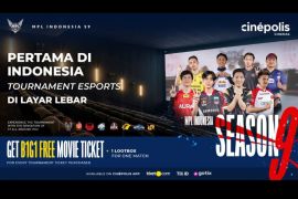 MPL Indonesia gandeng Cinepolis Cinemas, tiket nonton beli di tiket.com