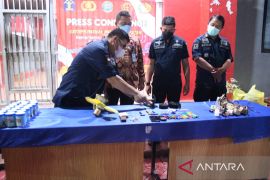 Lapas Banjarbaru musnahkan barang terlarang dari razia blok hunian