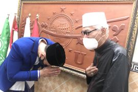 AHY silaturahmi ke kediaman Rais Aam PBNU di Surabaya untuk minta nasihat