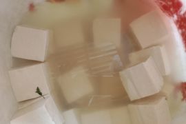 Harga tahu di Agam Rp1.250 per batang dampak naiknya harga kedelai