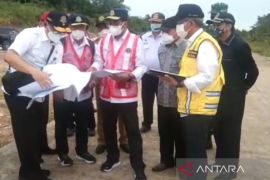 Menteri Perhubungan tinjau lokasi pembangunan Bandar Udara IKN Nusantara