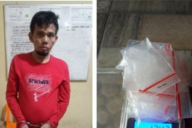 Polsek Salapian tangkap Sabdes Sinuraya miliki 17,43 gram sabu-sabu siap edar