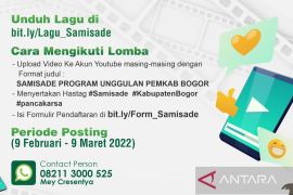 Pemkab Bogor gelar lomba video klip lagu Samisade berhadian total Rp10 juta