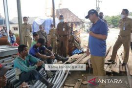 Gubernur Erzaldi tinjau pengecoran pembangunan masjid Nurul Yaqin
