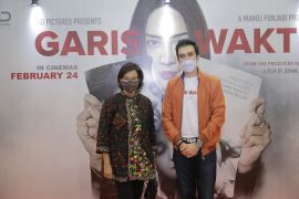 Menteri Sri Mulyani ramaikan penayangan perdana "Garis Waktu"