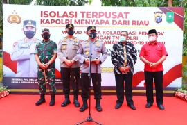 Tinjau lokasi isolasi terpusat di Riau, ini saran Kapolri