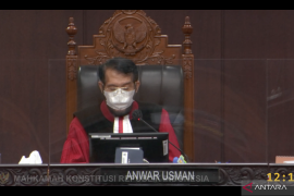 MK konsisten tegaskan "presidential threshold" 20 persen konstitusional