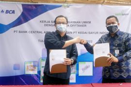 BCA gandeng Kedai Sayur garap segmen digital industri pertanian