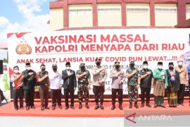 Bupati Kampar terima kunjungan Kapolri di Tambang