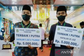 Juara MTQ Medan daftar jadi tentara