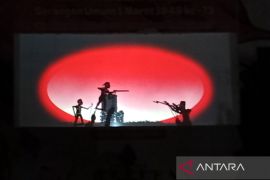 15 dalang mainkan wayang sinema peringati Serangan Umum 1 Maret