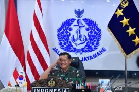 Kasal Laksamana Yudo Margono mewakili Panglima TNI buka Rapim TNI-Polri 2022
