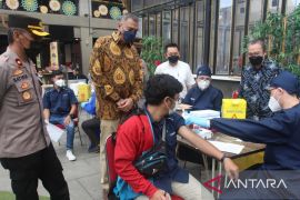 93.873 warga Bekasi telah tervaksinasi COVID-19 dosis ketiga