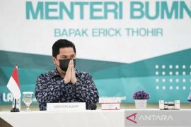 Terpapar COVID-19, Erick Thohir dalam kondisi sehat dan bekerja online