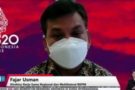 Forum Perdagangan, Investasi dan Industri G20 digelar akhir Maret 2022