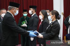 Sekda Kalbar tunda pelantikan sembilan PPL karena hasil swab antigen reaktif