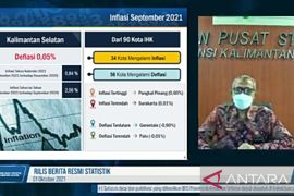 Kalsel alami deflasi 0,39 persen pada Februari