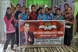 Serap aspirasi masyarakat, anggota DPRD Barsel ini reses empat desa