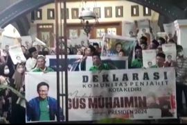 Komunitas penjahit di Kediri kawal Gus Muhaimin