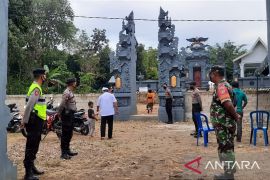 Peringatan Hari Raya Nyepi umat Hindu di HST dijaga ketat TNI-Polri