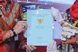 91,5 persen bidang tanah di Kabupaten Kudus telah bersertifikat