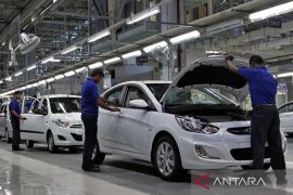 Hyundai Motor Co belum putuskan kapan pabrik Rusia kembali beroperasi
