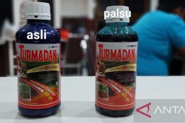 Polda Bengkulu tangkap ED (38) pelaku pemalsu pestisida