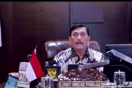Luhut sebut kondisi pandemi COVID-19 membaik Jabodetabek turun ke level 2