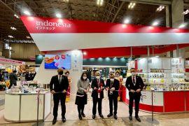 Paviliun Indonesia berpartisipasi dalam FOODEX 2022 di Jepang